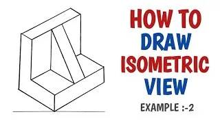 Thumbnail: How to draw isometric view [Example no 2]