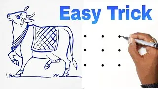 Thumbnail: Cow drawing easy | Easy Cow Drawing Tutorial