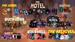 Thumbnail: DOORS: ALL Entities from the Lobby to the Archives & Stairwell + THEIR VOICELINES