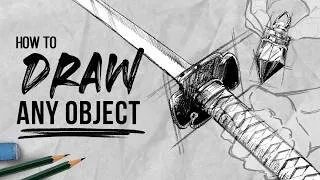 Thumbnail: How to draw ANY object in 5 steps | Tutorial | DrawlikeaSir