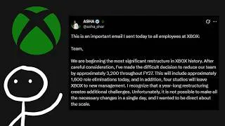 Thumbnail: Xbox Layoffs Situation
