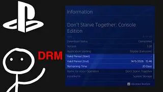 Thumbnail: The TRUTH About PlayStation's DRM Situation