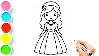 Thumbnail: How to Draw a Princess Step by Step | How to Draw a Princess | Princess Drawing | Draw Smart