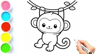 Thumbnail: How to Draw a Monkey | How to Draw Monkey Easy | Monkey Drawing | Draw Smart