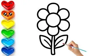 Thumbnail: How to Draw a Cute Flower | Easy Step by Step Drawing Tutorial