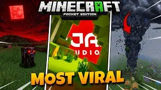 Thumbnail: Top 7 MOST VIRAL Mods🔥 for MCPE and Bedrock Edition! (26.1+)