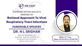 Thumbnail: Rational Approach to Viral Respiratory Tract Infections by Dr. N L Sridhar