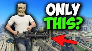 Thumbnail: Can I Survive GTA Online Using ONLY The Minigun? | Loser to Luxury S4 Ep 101