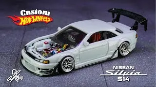 Thumbnail: NISSAN SILVIA S14 KOUKI CUSTOM HOT WHEELS