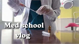Thumbnail: MED SCHOOL VLOG| dermatology resident| study for exam