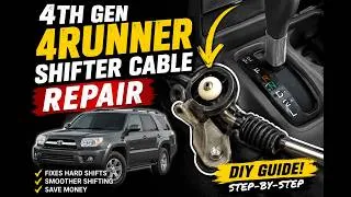 Thumbnail: Replacing the shifter cable on a 4th gen 4Runner!