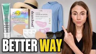 Thumbnail: The Best Alternatives to Sunscreen | Dermatologist Explains