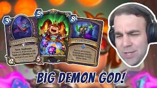 Thumbnail: The Warlock GOD is Back with Nemsy!!! - Hearthstone Arena