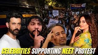 Thumbnail: Celebrities Who Supported Students for NEET Paper Leak 