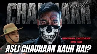 Thumbnail: Ajay Devgan’s CHAUHAAN Real Story Explained | Who Was The Real Major of Shopian Incident 