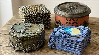 Thumbnail: 4 Amazing  Cardboard Box Ideas You Must Try! 📦✨ Easy DIY Storage