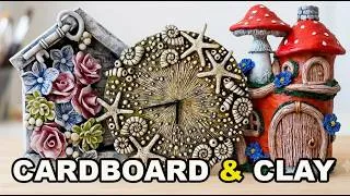 Thumbnail: 3 Brilliant DIY Wall Decor Ideas | Cardboard & Air Dry Clay Crafts ✨