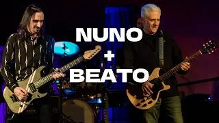 Thumbnail: Nuno Bettencourt Plays "The Boys Are Back in Town" w/ Rick Beato | Six String Sanctuary 2026