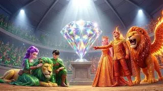 Thumbnail: Nature Family VS Fire Family - Rumi Will Win With Effort 🌲🔥 Kpop Demon Hunters Aimation