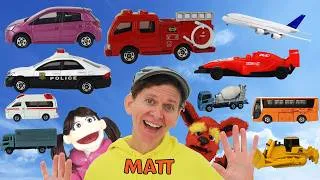 Thumbnail: Toy Cars and Vehicles | What Do You See? Song | Find It Version | Dream English Kids