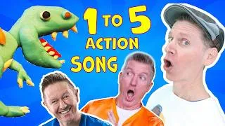 Thumbnail: Count 1 to 5 Action Song  | Dream English Kids and The MiK Maks | Kids Songs and Nursery Rhymes