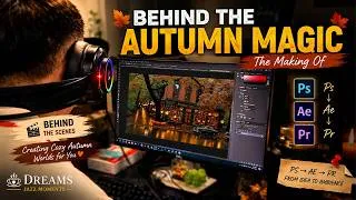 Thumbnail: How I Create Autumn Jazz Ambience 🍂 Behind the Scenes of Dreams Jazz Moments