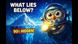 Thumbnail: 👉 The Hidden World of Glaciers, Icebergs & Deep Oceans.  #earth #glaciers #icebergs #ocean #science