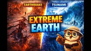 Thumbnail: EXTREME EARTH 🌍 | Earthquakes & Tsunamis Explained.