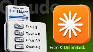 Thumbnail: UNLIMITED Claude Code & Codex (API & Original Anthropic Models) 100% FREE - Full Tutorial