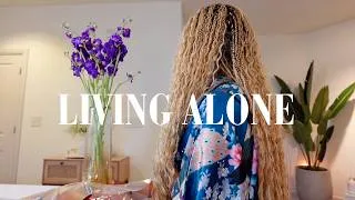 Thumbnail: [Living Alone Diaries] Cozy Weekend Reset Routine | Self-Care, & Candlelight Dinner 🌱 SILENT VLOG