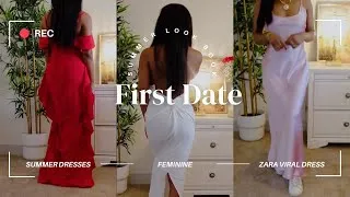 Thumbnail: Romanticize Your Summer Date Outfits 🌹✨ | Feminine Lookbook: Zara, PLT, & Shein Haul