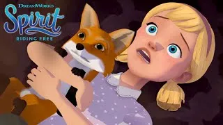 Thumbnail: Escape from a Crumbling Mansion | SPIRIT RIDING FREE | Netflix