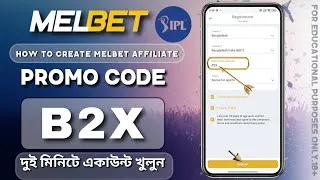 Thumbnail: Melbet Promo Code 2026🤑 Get 300% Bonus Instantly | Create Your Own Affiliate Promo Code