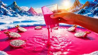 Thumbnail: Which AI Fruit Juice Would You Drink In Summer || Satisfying AI ASMR