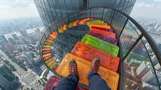 Thumbnail: Satisfying Ai Floating Stairs That Looks Real || Oddly Satisfying Ai ASMR