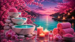 Thumbnail: Relaxing Music and Water Sounds 🌸 Calm Your Mind, Reduce Stress and Sleep Better
