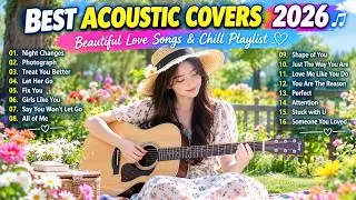 Thumbnail: BEST ACOUSTIC COVERS 2026 🎵 | BEAUTIFUL LOVE SONGS & CHILL PLAYLIST