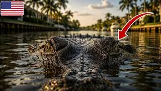 Thumbnail: FLORIDA Caught A Man-Eater In A Miami CANAL— THEN Something STOPPED Them KILLING It
