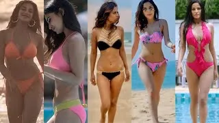 Thumbnail: Bollywood actress bikini hot compilation | indian actress bikini compilation | Bikini feast part 8