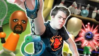 Thumbnail: Can I beat Wii Sports WHILE HANDCUFFED?!