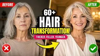 Thumbnail: 5 Flattering Hair Solutions for Women Over 60 with Fine or Thinning Hair