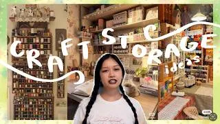 Thumbnail: ‧₊˚ AESTHETIC ˚₊‧ CRAFT STORAGE and organization ideas