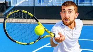 Thumbnail: I'm 34 And Terrible At Tennis... That Changes Now!