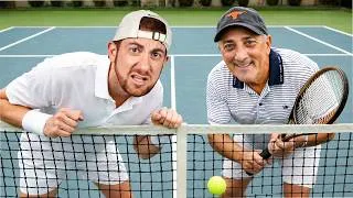 Thumbnail: Can I Beat My Dad At Tennis? (3.5 USTA)