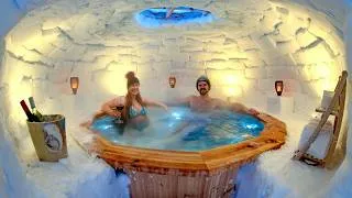 Thumbnail: HOT TUB INSIDE AN IGLOO - Full Build