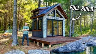 Thumbnail: TINY COTTAGE IN THE WOODS - Full DIY Build