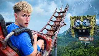Thumbnail: Exploring Scary Rollercoasters from My Childhood!