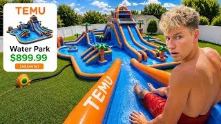 Thumbnail: I Tested TEMU Waterparks!