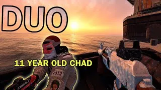 Thumbnail: a SOLO teams up with an 11 Year Old CHAD - Rust Console Movie