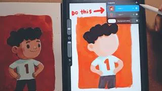 Thumbnail: Simulating natural media more convincingly